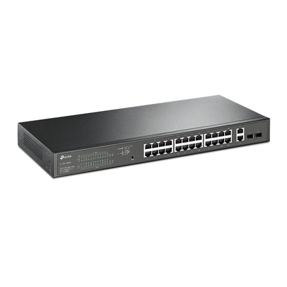 TP-Link 28-Port Gigabit Easy Smart Switch with 24-Port PoE+, image 2