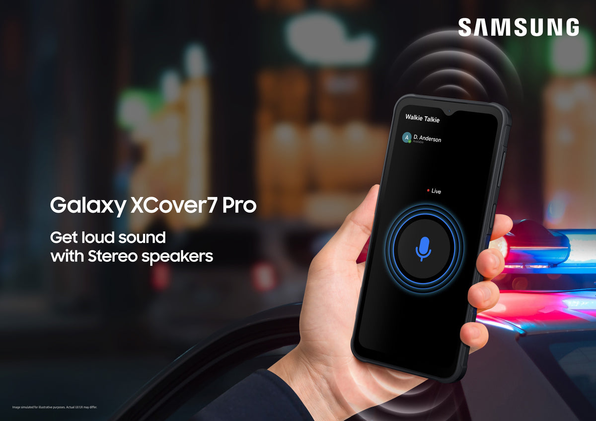 Samsung Galaxy XCover7 Pro 6.6" 5G Smartphone – 6GB, 128GB, Black, image 6