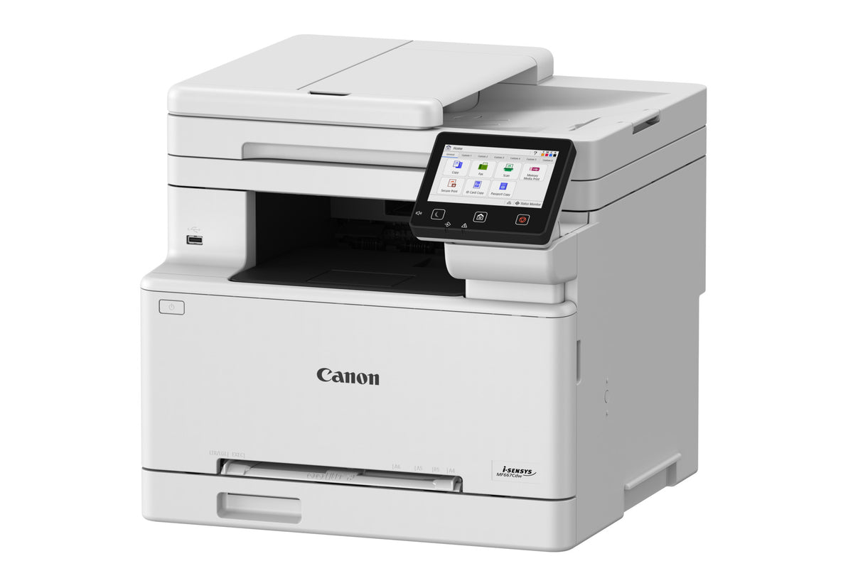 Canon i-SENSYS MF664Cdw A4 Colour Laser Multifunction Printer, 25ppm, Duplex, Wi-Fi, image 4