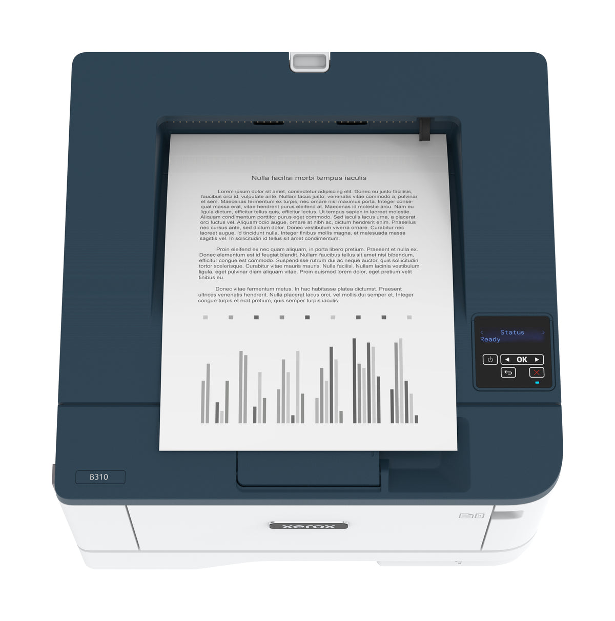 Xerox B310 A4 40ppm Wireless Duplex Printer PS3 PCL5e/6 2 Trays Total 350 Sheets UK A4, image 2