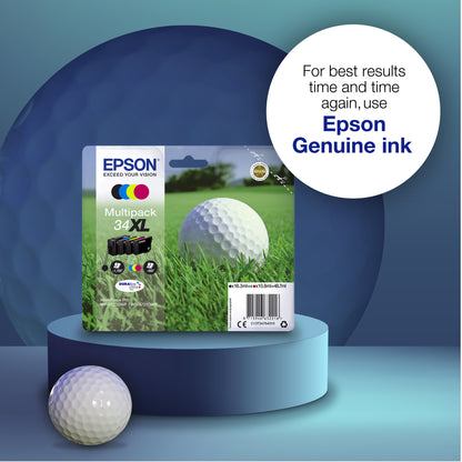 Epson 34XL Genuine Yellow High-Yield Ink Cartridge, 950 Pages, image 5