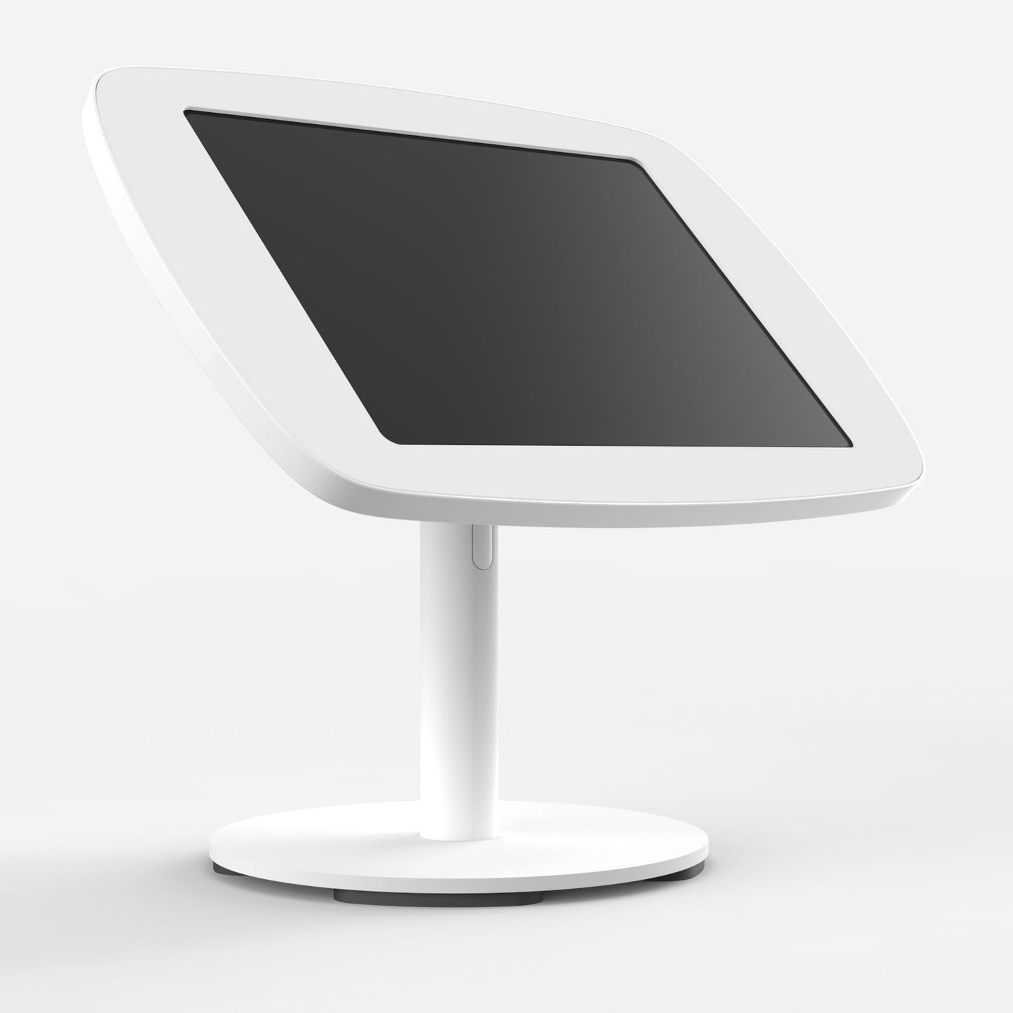 Bouncepad Original Twist + Counter Base | Apple iPad Pro 7th Gen 13-inch (2024) | White | Covered Front Camera and Home Button