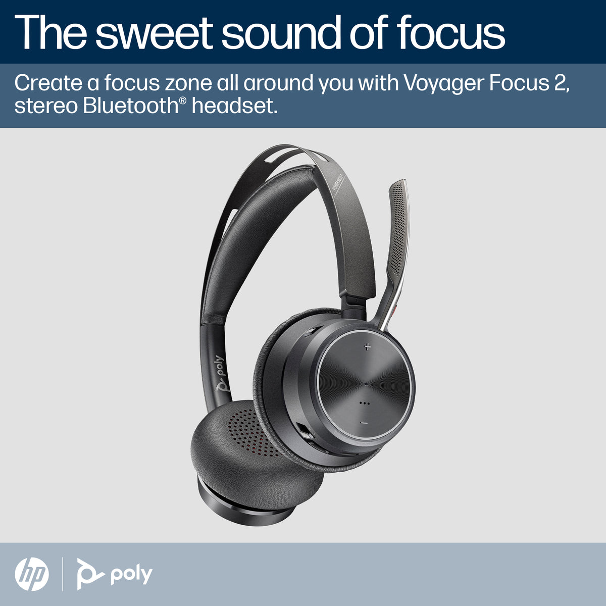 HP Voyager Focus 2 Microsoft Teams Certified USB-C-C Headset, image 2