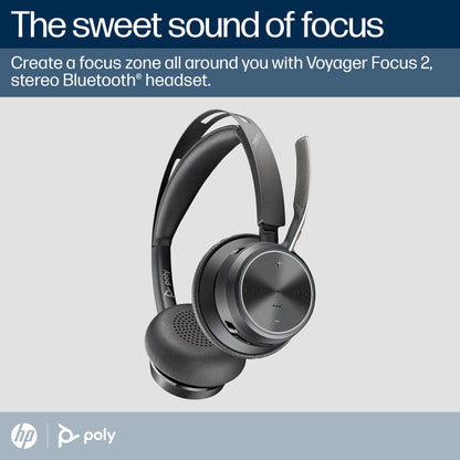 HP Voyager Focus 2 Microsoft Teams Certified USB-C-C Headset, image 2