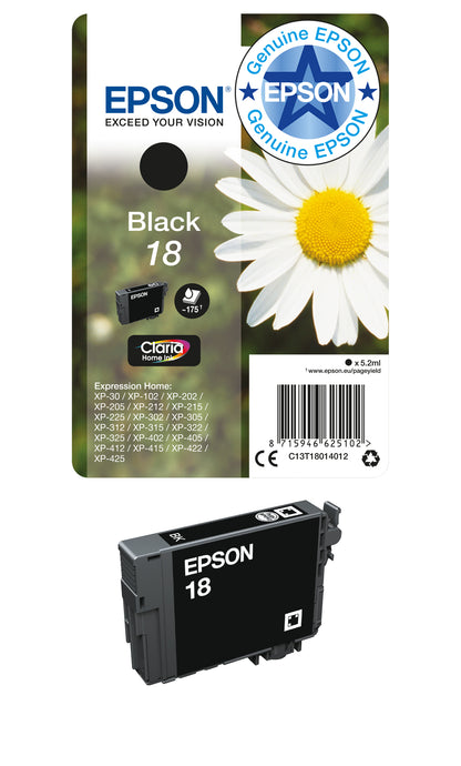 Epson 18XL Genuine Magenta High-Yield Ink Cartridge, 450 Pages, image 3