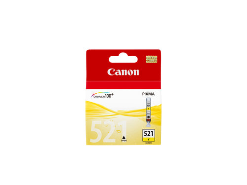Canon CLI-521Y Genuine Yellow Ink Cartridge