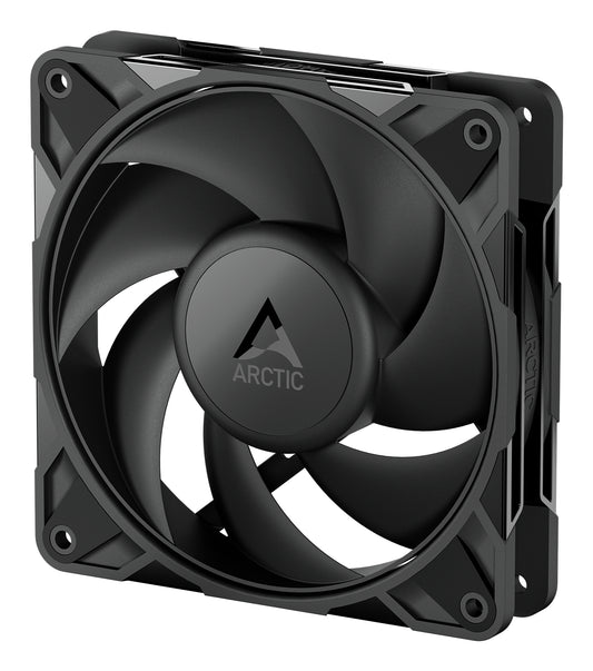ARCTIC P12 Pro PST 120mm PWM Case Fan w/ Cable Splitter, Fluid Dynamic Bearing, 600-3000 RPM, Black