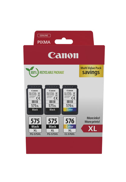 Canon 5437C004 Genuine 4-Colour High-Yield Ink Multipack, image 2