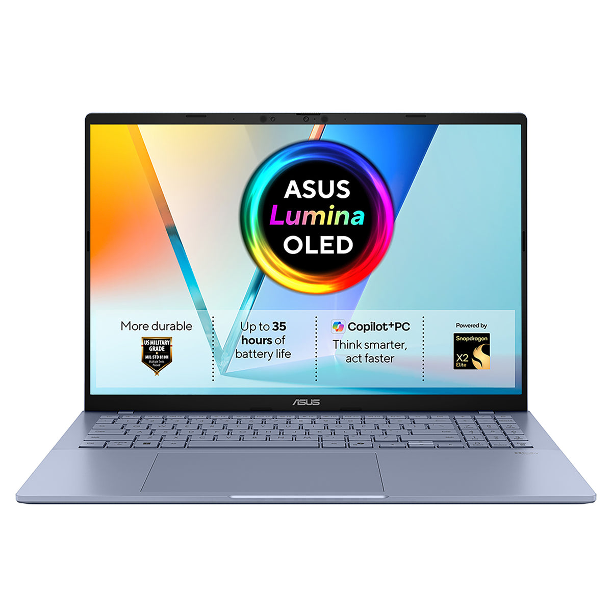 ASUS Vivobook S16 S3607NA-SH002W 16" Laptop – Snapdragon X2E-88-100, 16GB, 1TB SSD