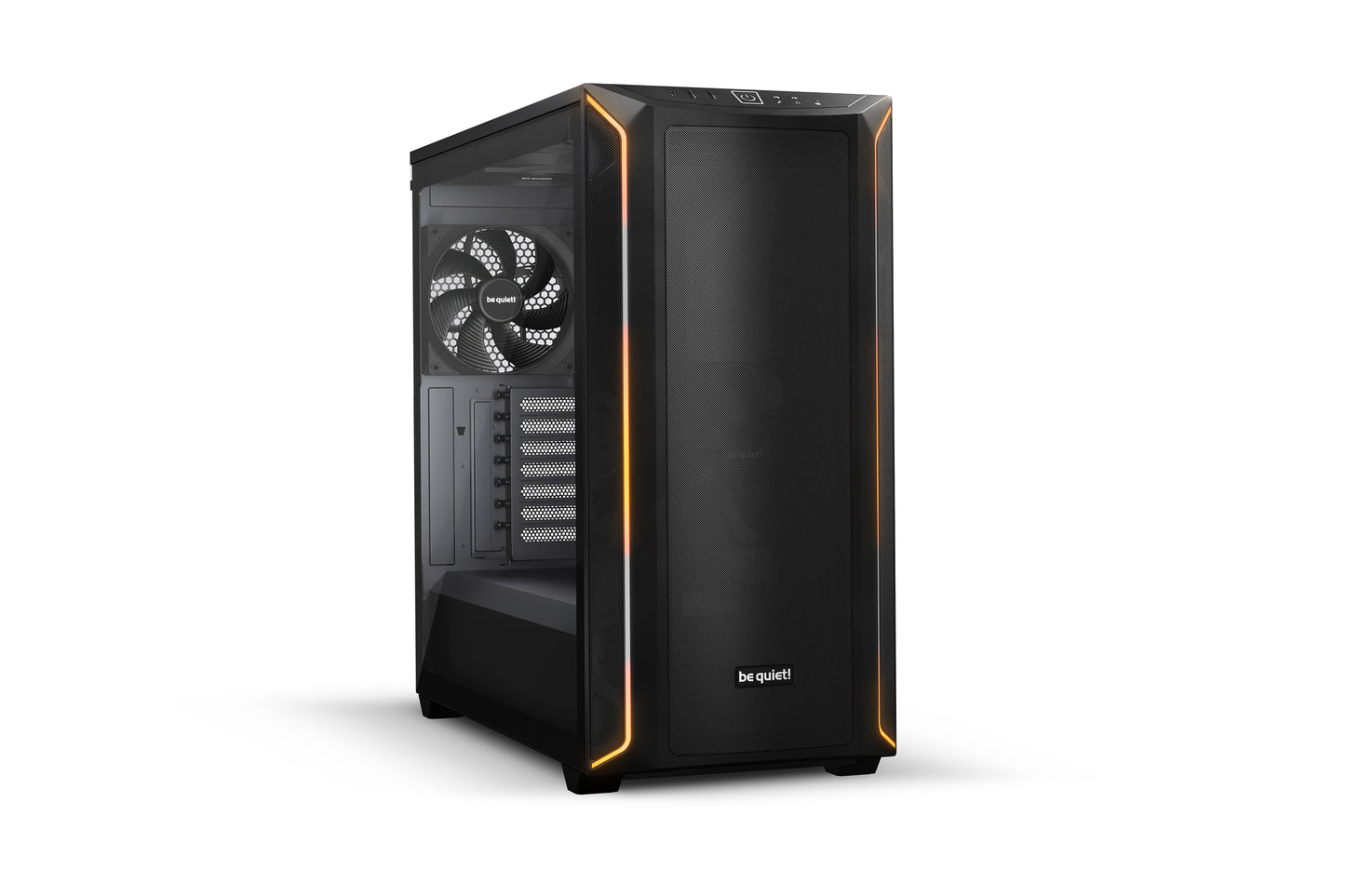 Be Quiet! Shadow Base 800 DX RGB Gaming Case w/ Glass Window, E-ATX, ARGB Front Strips & Controller, Mesh Airflow, Pure Wings 3 Fans, USB-C, Black