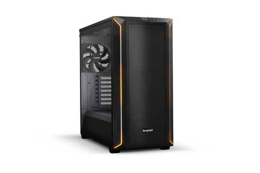 Be Quiet! Shadow Base 800 DX RGB Gaming Case w/ Glass Window, E-ATX, ARGB Front Strips & Controller, Mesh Airflow, Pure Wings 3 Fans, USB-C, Black