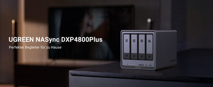 Ugreen NETWORK ATTACHED DX4800PL DISKLESSUK NAS Desktop Intel Pentium 8 GB DDR5 0 TB, image 3