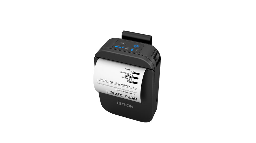 Epson TM-P20II (101): Mobile Receipt, Bluetooth, USB-C, Black, EMEA, image 3