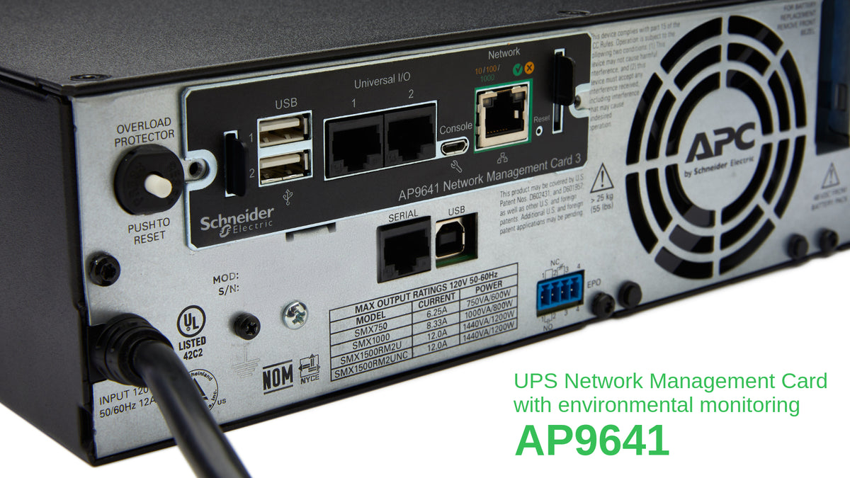 APC AP9641 Smart-UPS Network Management Card (gen3) with environmental monitoring, image 6