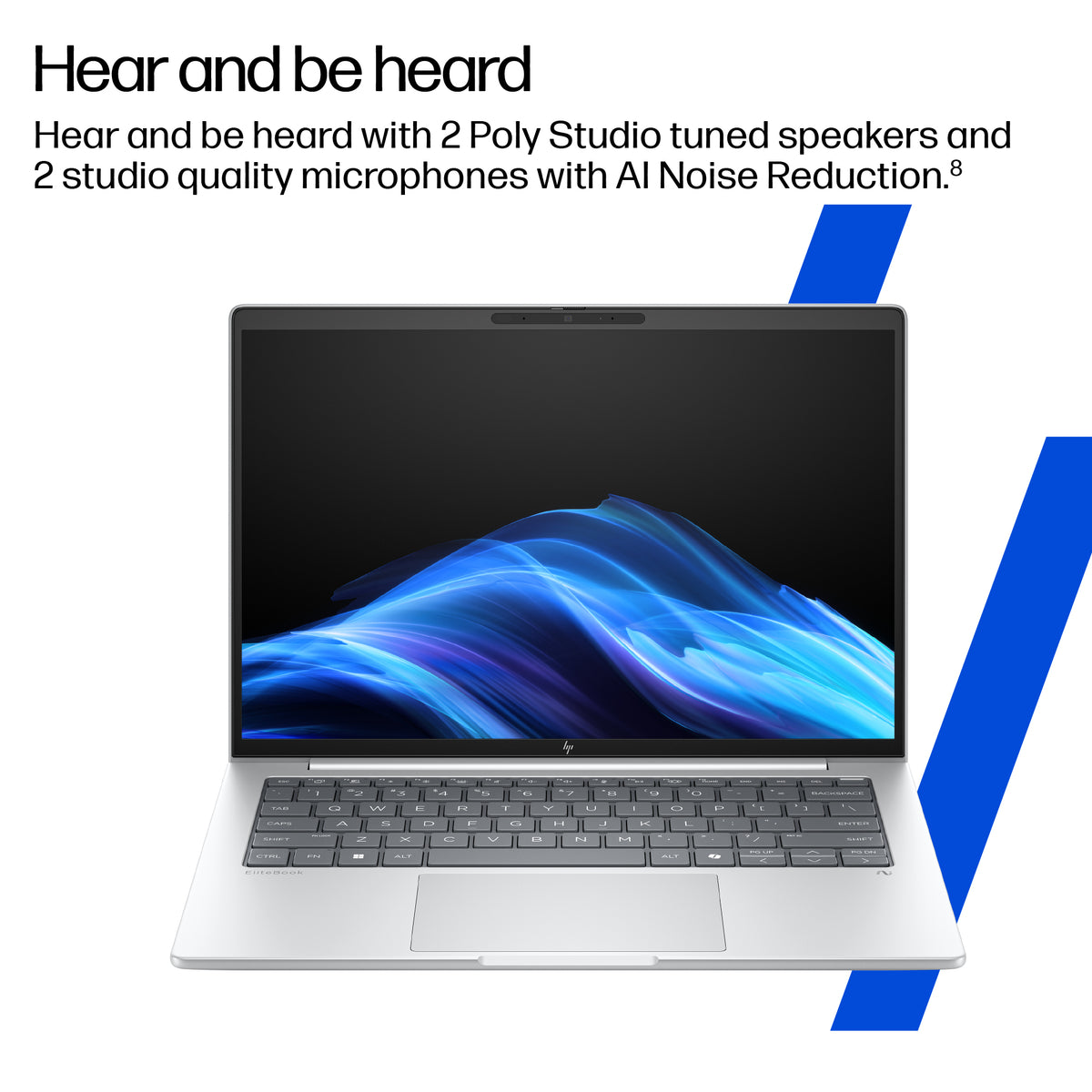 HP EliteBook 8 G1i 14" Laptop – Core Ultra 7 256V, 16GB, 512GB SSD, image 4