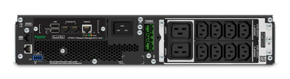 APC Smart-UPS SRT2200RMXLI-NC 2200VA/1980W Online UPS, 12 Outlets, Rackmount, image 2