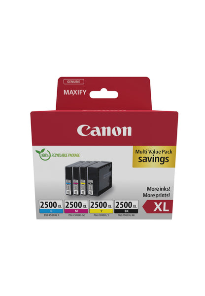 Canon 9254B010 Genuine 4-Colour High-Yield Ink Multipack