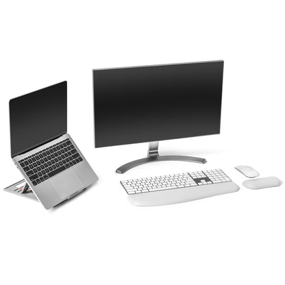 Kensington SmartFit Easy Riser Go Adjustable Ergonomic Laptop Riser and Cooling Stand for, Grey, K50421EU, image 6