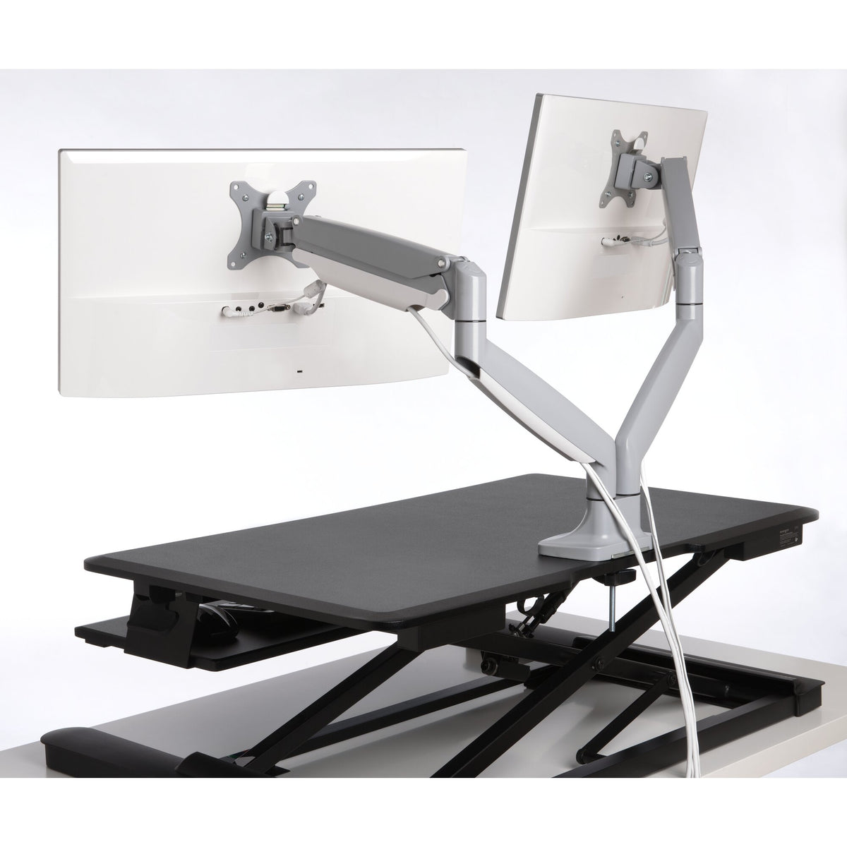 Kensington SmartFit One-Touch Height-Adjustable Dual Monitor Arm, K55471EU, image 4