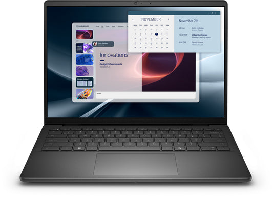 DELL Pro 14 Essential PV14255 AMD Ryzen™ 7 PRO 250 Laptop 35.6 cm (14") Full HD+ 16 GB DDR5-SDRAM 512 GB SSD Wi-Fi 6 (802.11ax) Windows 11 Pro UK English Black