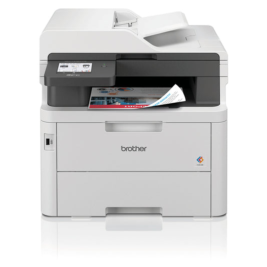 Brother MFC-L3760CDW A4 Colour LED Multifunction Printer, 26ppm, Duplex, Wi-Fi