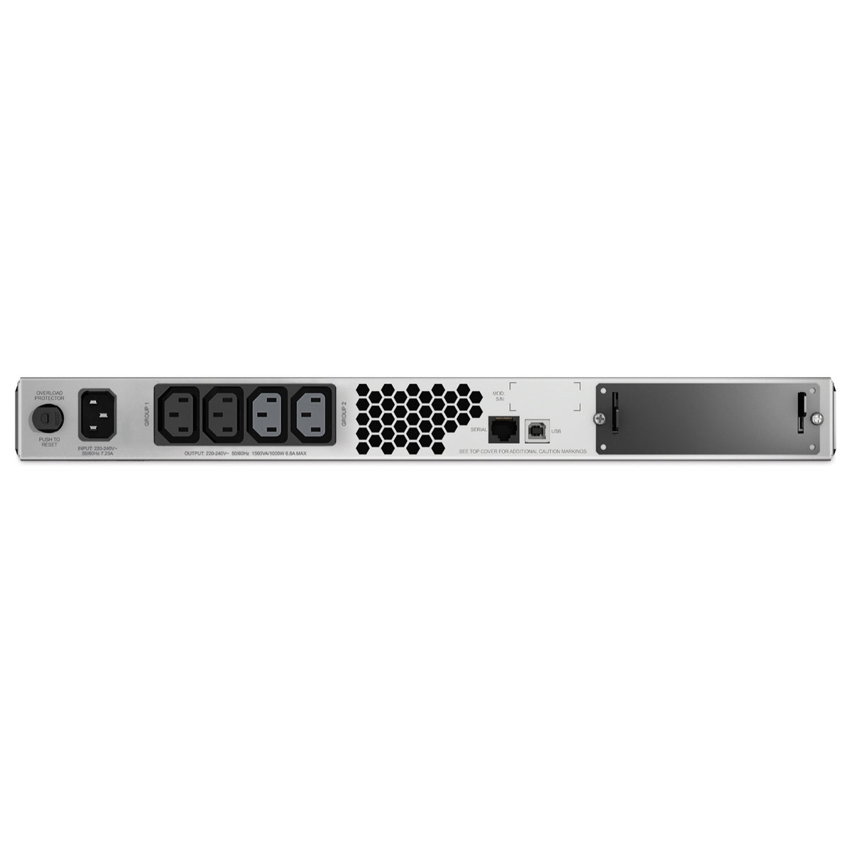 APC Smart-UPS SMT1500RMI1U 1500VA/1000W Line-Interactive UPS, 4 IEC C13, Rackmount, image 3