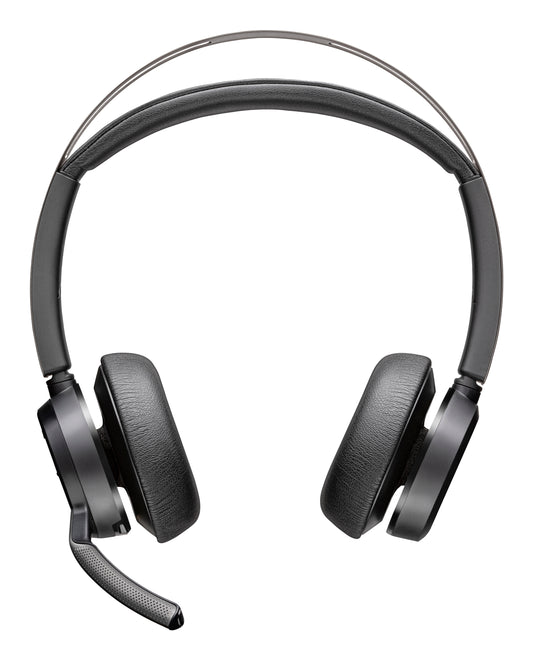 HP Poly Voyager Focus 2 USB-C-C Headset +USB-C/A Adapter +Charging Stand