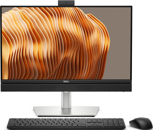 DELL Pro QB24250 Intel Core Ultra 7 265 61 cm (24") 1920 x 1080 pixels All-in-One PC 16 GB DDR5-SDRAM 512 GB SSD Windows 11 Pro Wi-Fi 6E (802.11ax) Black, Silver