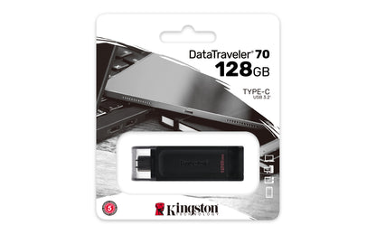 Kingston DataTraveler 128GB USB-C 3.2 Gen 1 70, image 5