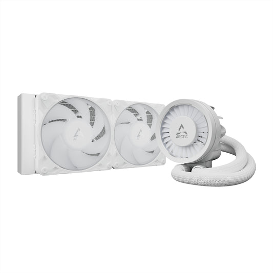 ARCTIC Liquid Freezer III Pro A-RGB 240mm Liquid CPU Cooler, P12 Pro PWM Fans & PWM Controlled Pump, White
