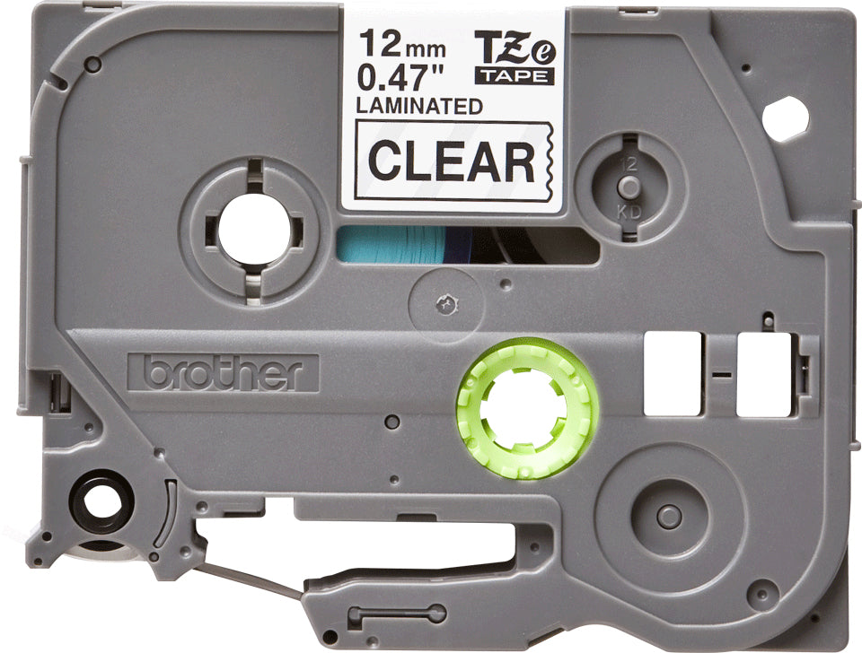 Brother TZe-131 Black on Transparent Labelling Tape, 12mm x 8m, image 3