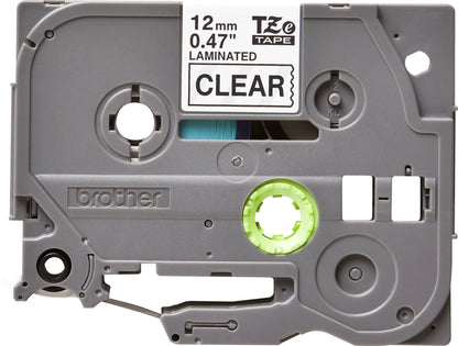 Brother TZe-131 Black on Transparent Labelling Tape, 12mm x 8m, image 3