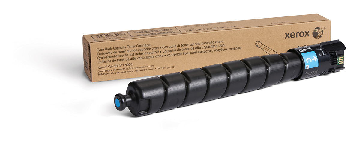 Xerox C9000 Genuine Cyan High-Yield Toner Cartridge, 26,500 Pages