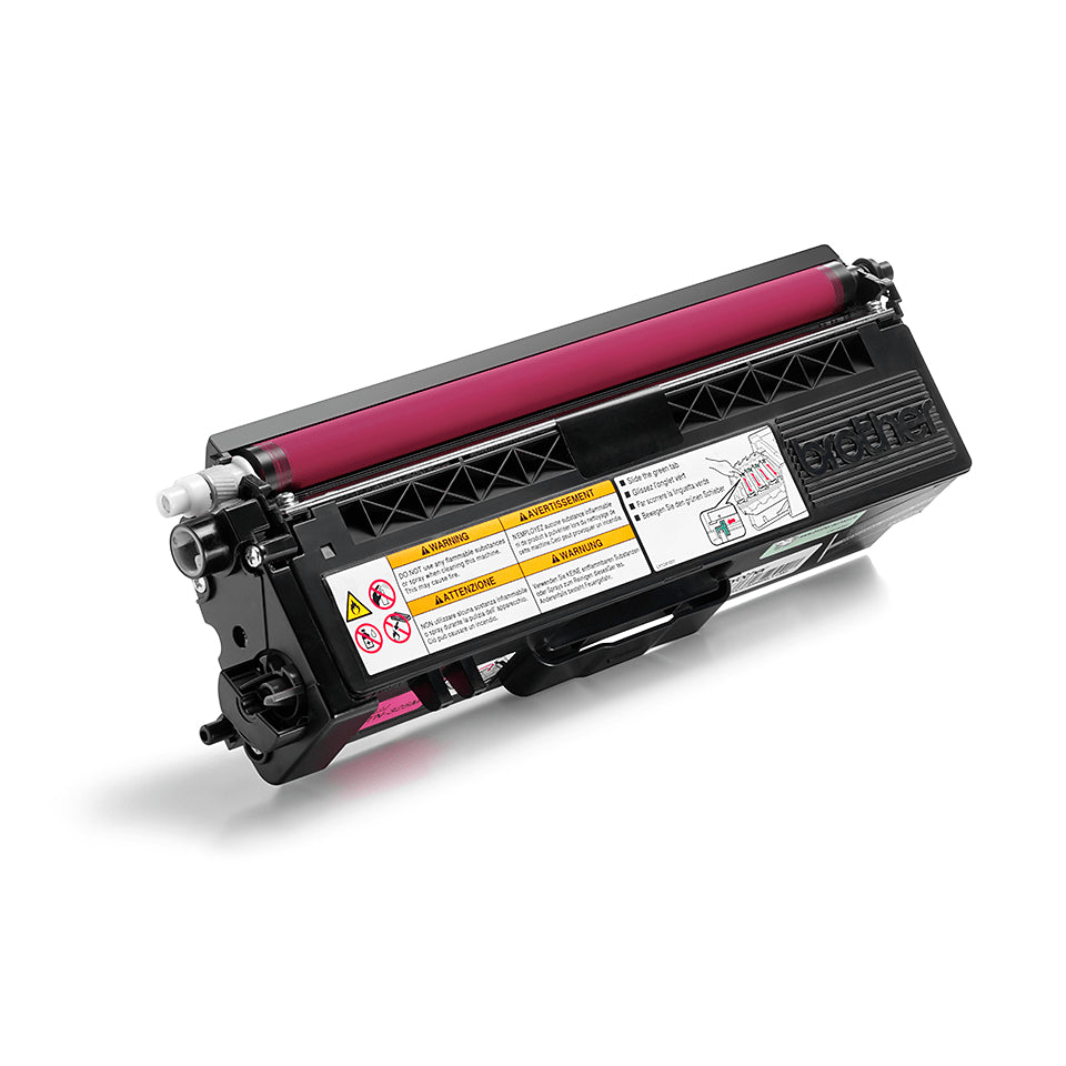 Brother TN-325M Genuine Magenta Toner Cartridge, 3,500 Pages, image 3