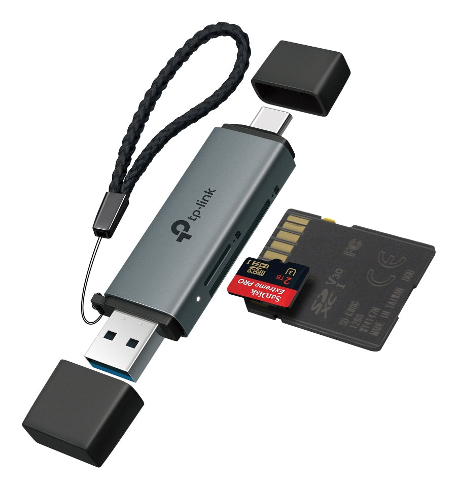 TP-Link UA430D Card Reader USB 3.1 Black, image 2