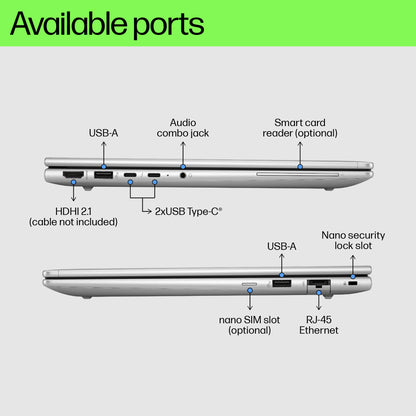 HP EliteBook 640 G11 14" Laptop – Core Ultra 7 155U, 24GB, 512GB SSD, image 4