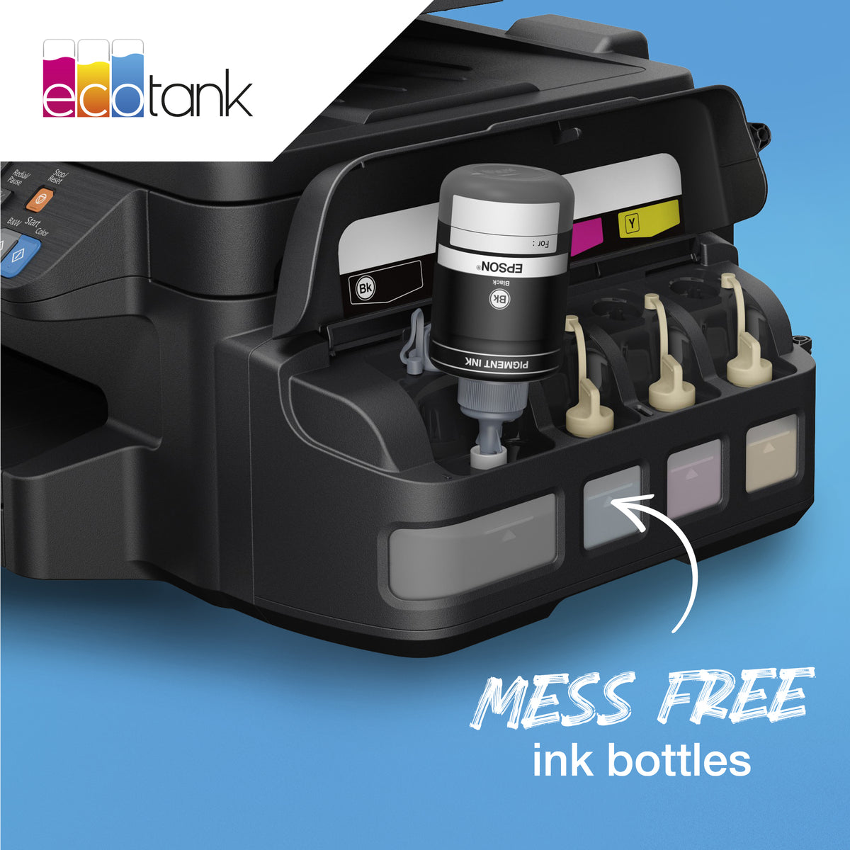 Epson 774 Genuine Black Ink Bottle, image 3