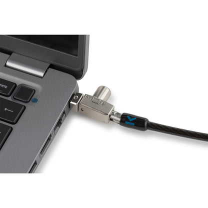 Kensington Slim N17 2.0 Portable Keyed Laptop Lock for Wedge-Shaped Slots, image 2