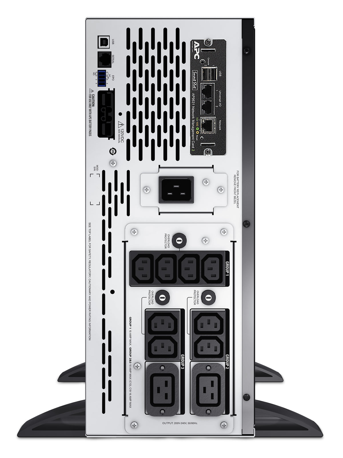 APC Smart-UPS X SMX3000HVNC 3000VA/2700W Line-Interactive UPS, 10 Outlets, Rackmount, image 4