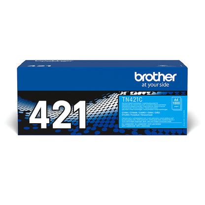 Brother TN-421C Genuine Cyan Toner Cartridge