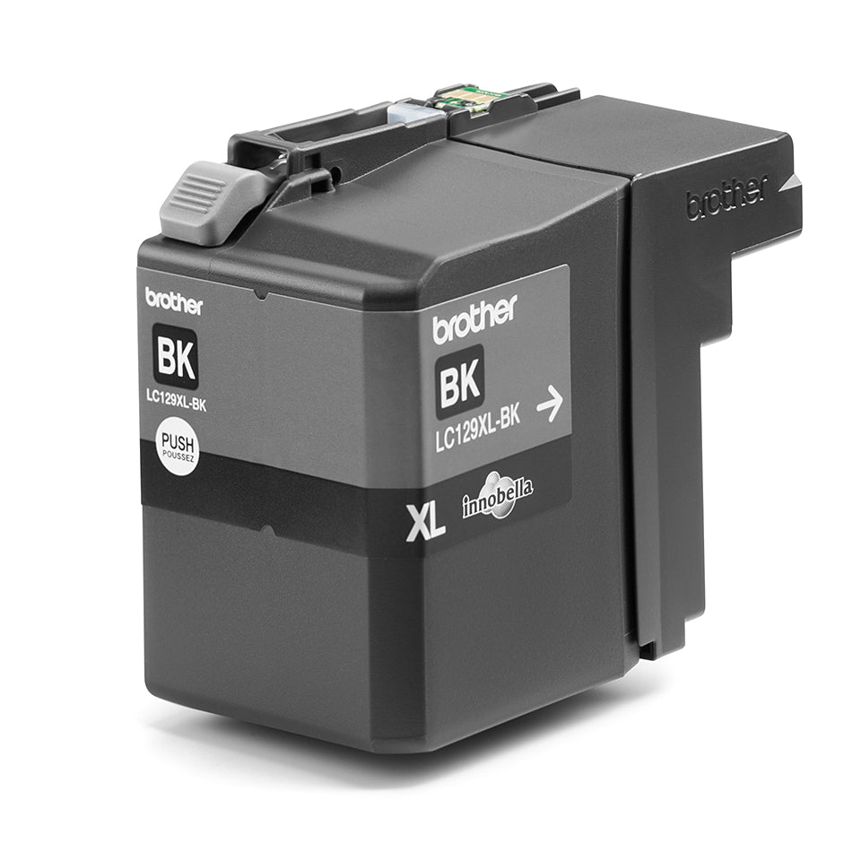 Brother LC-129XLBK Genuine Black High-Yield Ink Cartridge, 2,400 Pages, image 3