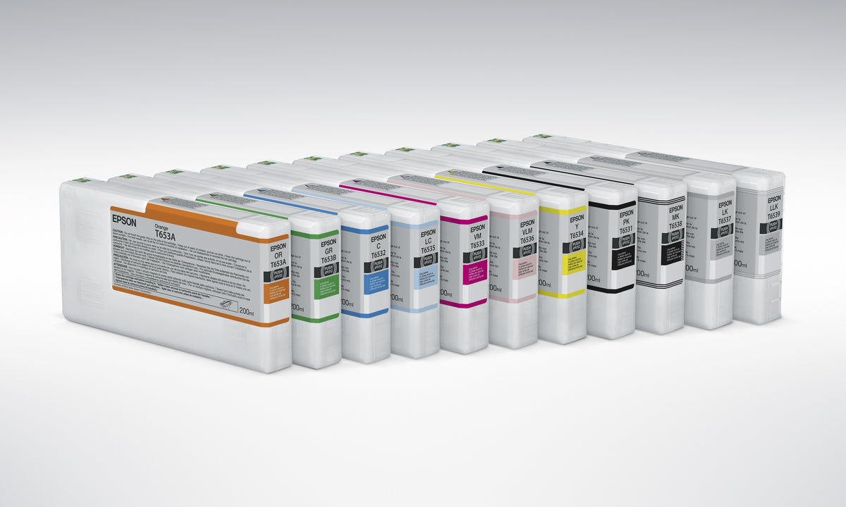 Epson T6537 Genuine Black Ink Cartridge, image 3