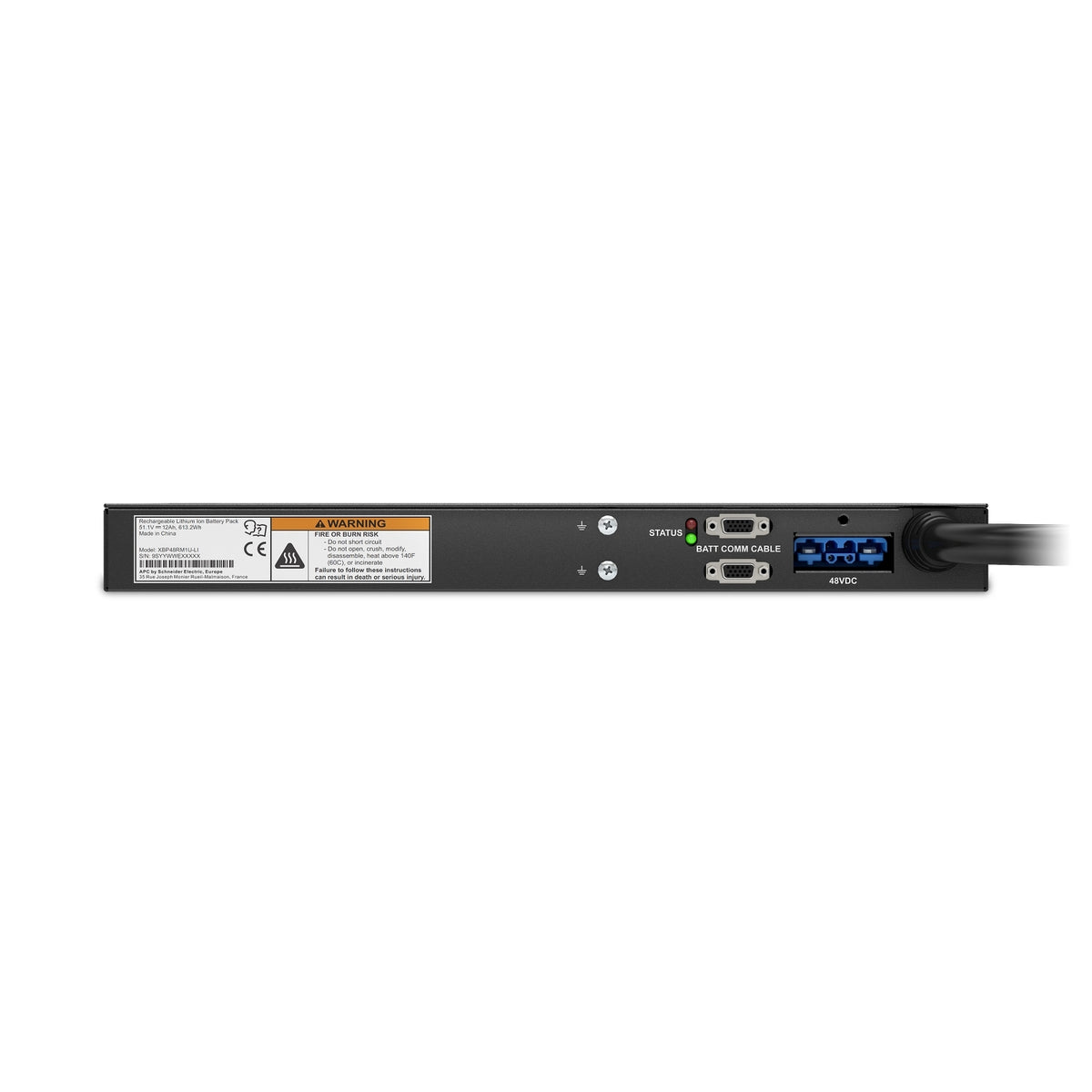 APC XBP48RM1U-LI Replacement UPS Battery Cartridge, image 2