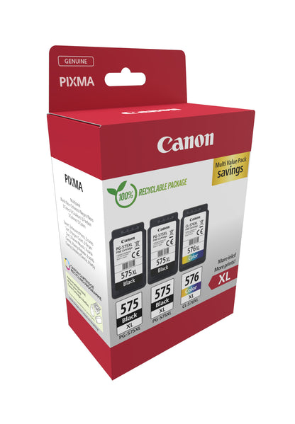 Canon 5437C004 Genuine 4-Colour High-Yield Ink Multipack