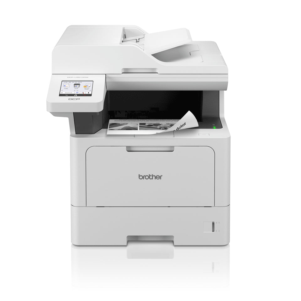 Brother DCP-L5510DW A4 Mono Laser Multifunction Printer, 48ppm, Duplex, Wi-Fi