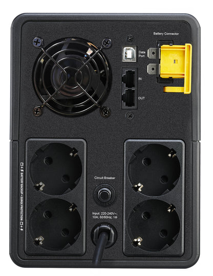 APC Back-UPS BX2200MI-GR 2200VA/1200W Line-Interactive UPS, 4 Outlets, image 2