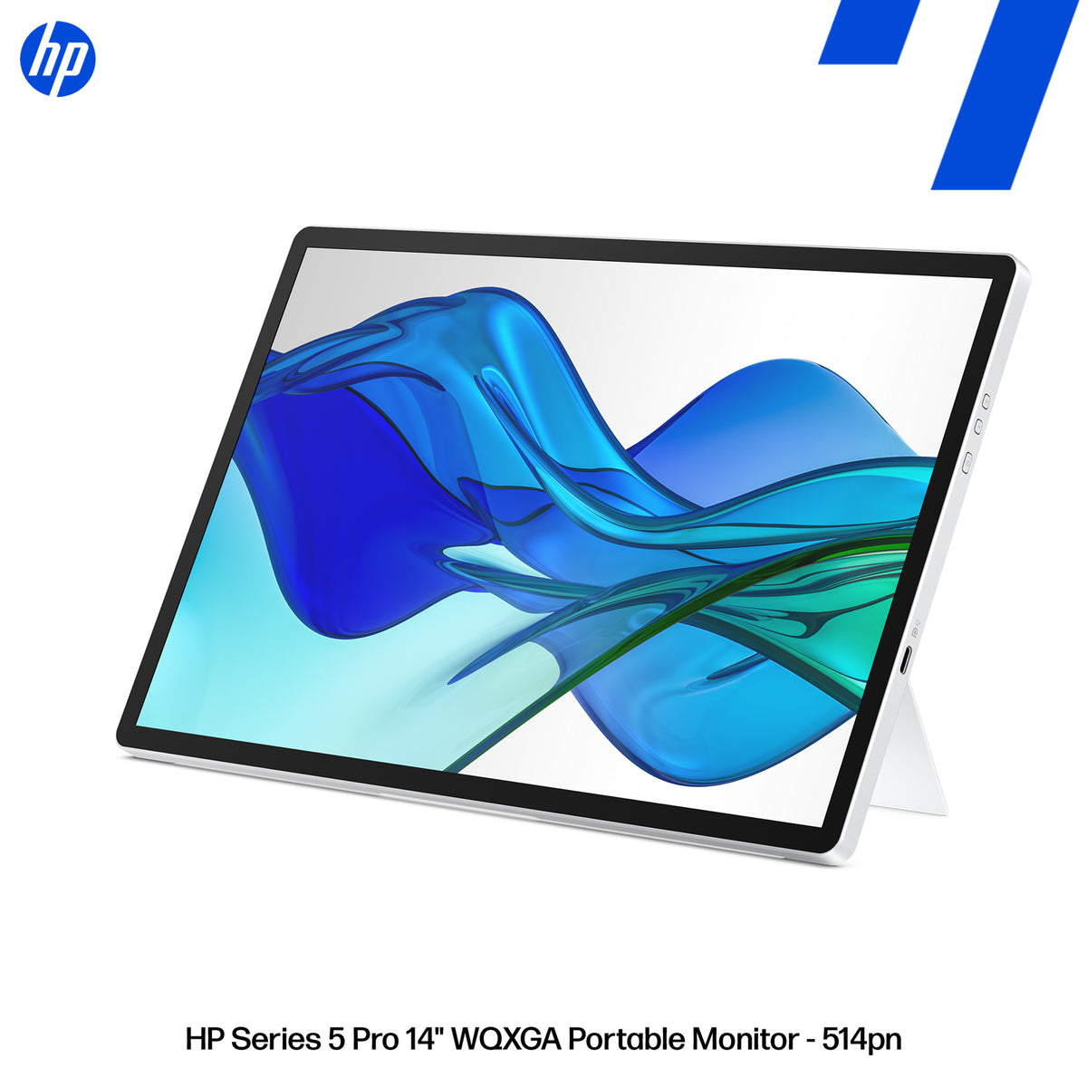 HP Series 5 Pro 14 inch WQXGA Portable Monitor - 514pn 14" WQXGA Portable Monitor, image 4