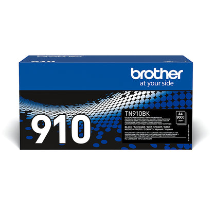 Brother TN-910BK Genuine Black Toner Cartridge, 9,000 Pages