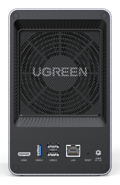 Ugreen NASync DXP2800 NAS Desktop Intel N N100 8 GB DDR5 0 TB UGOS Pro Aluminium, image 4