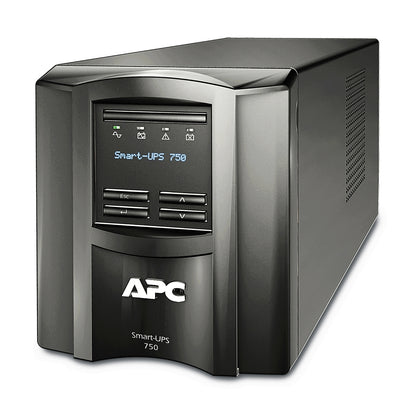 APC Smart-UPS SMT750IC 750VA/500W Line-Interactive UPS, 6 IEC C13, Tower